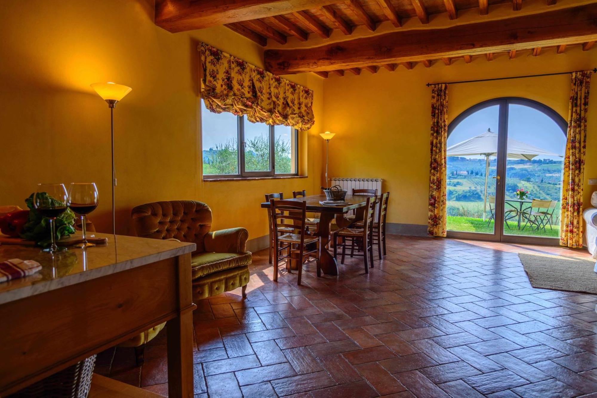 Podere Vigliano Tavarnelle Val di Pesa Szoba fotó